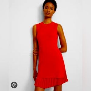 Worn 1x Size P Theory Pleated Dress